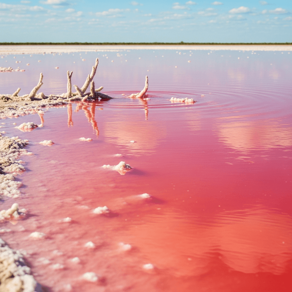 Visiting the Pink Lakes of Las Coloradas