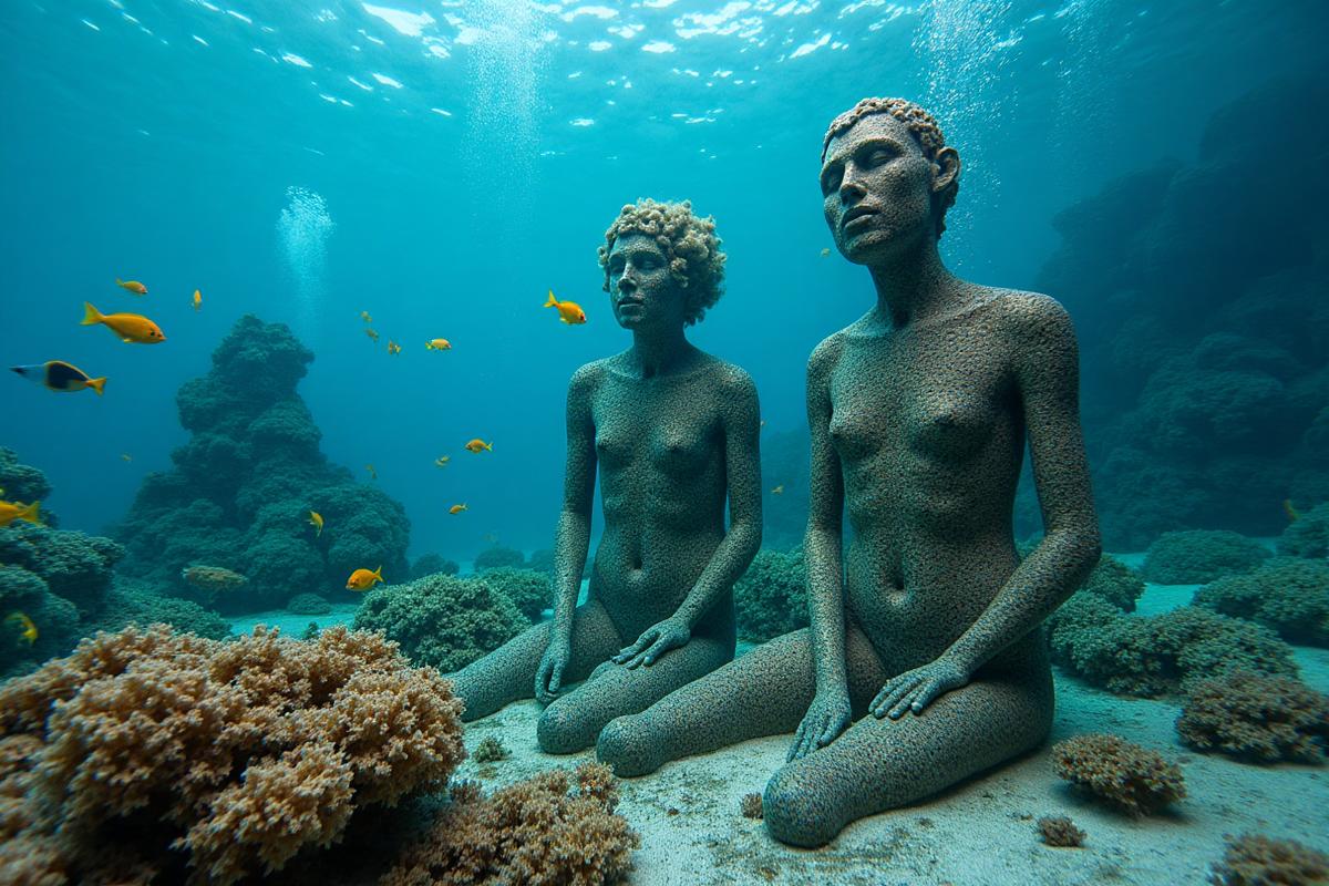 MUSA underwater museum sculptures